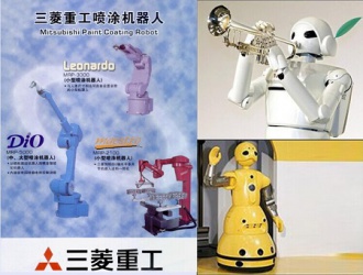 三菱噴涂機器人春節(jié)不打烊，海藍(lán)機電道一聲：新春快樂！